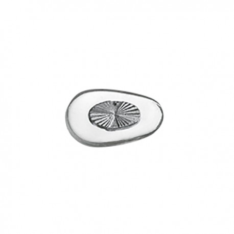 NASELLI PVC BIOMEDICALE INSERTO SILVER - SIMMETRICI 12,0 mm A VITE